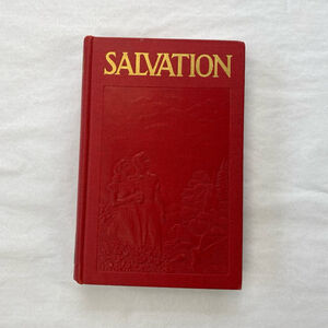 Salvation Book JF Rutherford Red Hardcover Vintage Copyright 1939 JW Watchtower